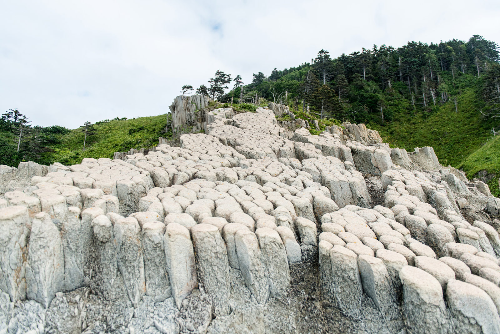 Cape Stolbchaty, Kunashir